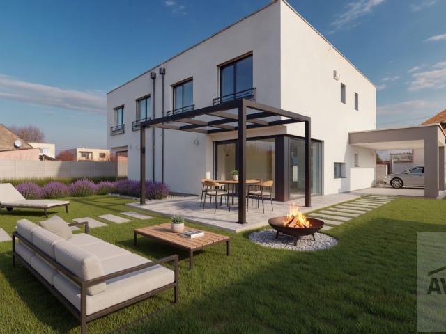 SKOLAUDOVANÝ -  5 izbový rodinný dom s dvomi kúpeľňami, krbom, rekuperáciou, nízke náklady