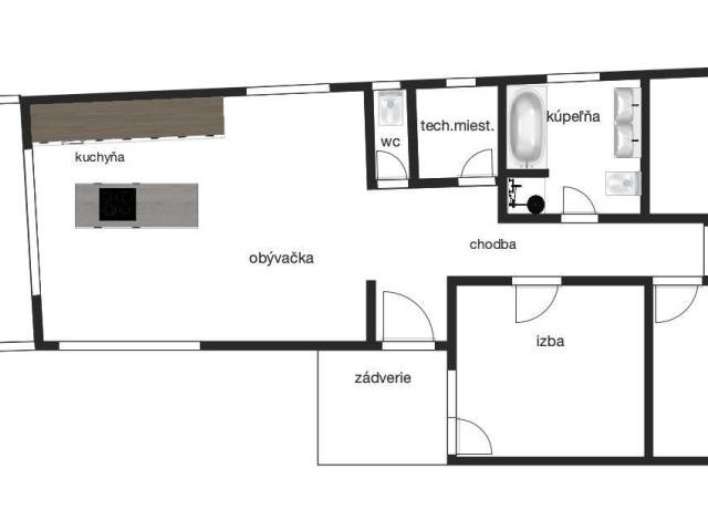 IHNEĎ VOĽNÝ - slnečný 4 izbový rodinný dom so zimnou záhradou