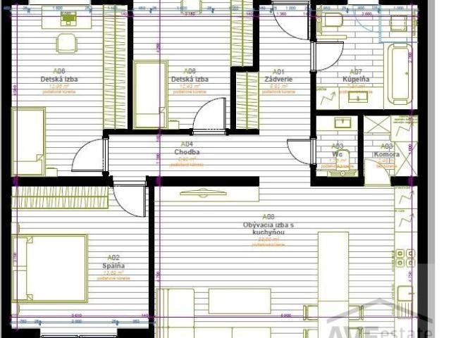 Slnečné 4 izbové rodinné domy s dokončením na kľúč