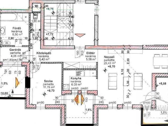 RAJKA -  Príjemný 2 izbový byt so šatníkom, 3x terasa, parkovacie miesto