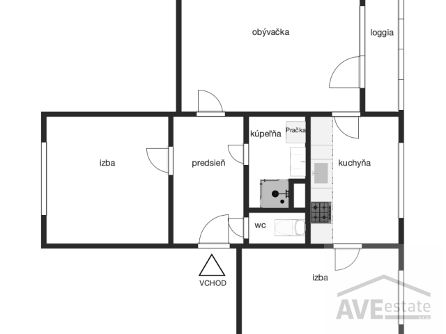 POCTIVÁ KOMPLETNÁ REKONŠTRUKCIA | TROJIZBOVÝ BYT S LOGGIOU A PIVNICOU VO VÝBORNEJ LOKALITE