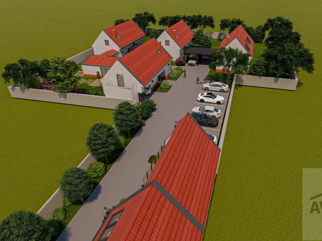 Samostatný rodinný dom so záhradou v uzavretom areáli - komorný projekt Villa Condomiunium Rusovce